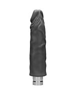 23 cm realistic vibrating dildo negro