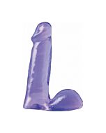Basix pene de gelatina lila 15 cm