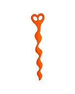 Climax anal - bolas anales de silicona torbellino - naranja