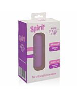Spirit bala vibrador 10 velocidades lila