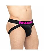 Macho - mx200f suspensorio fucsia y negro s