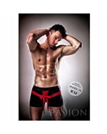 Passion 001 komplet leather rojo/negro s/m