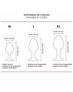 Dorcel plug diamond  silicona l 95cm