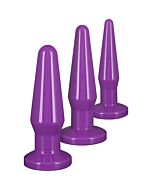 Mejor set de plug anal morado