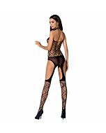 Passion woman bs060 bodystocking negro talla unica