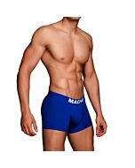 Macho - ms075 boxer deportivo azul talla s