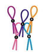 Funky adjustable anillo para pene y testiculos (display 25 unidades)