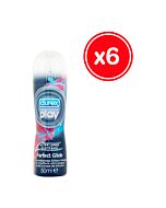 Durex play perfect glide 50 ml (6 uds)