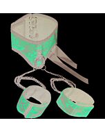 Posture collar con esposas