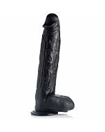 Raging rhino - pene venoso de 33.02 cm - negro