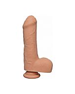 Uncut d - pene realístico ultraskyn 17,5cm - vainilla
