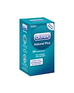 Preservativos Durex Natural, 24 Unidades