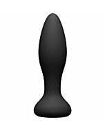 Vibe -enchufe anal recargable - negro