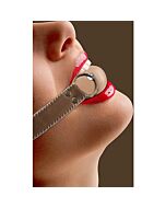 Ouch brown mordaza sin aberturas