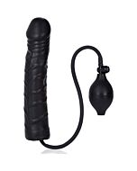 Pene inflable 24 cm negro