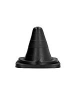 All black plug triangular 19cm