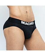 Macho - mc126 calzoncillo corto negro talla s