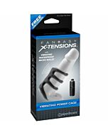 Funda para el pene de silicona con vibrador 