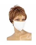 Covid-19 mascarilla algodon blanco