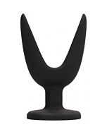 Butt plug - split 2 - 12,8cm negro