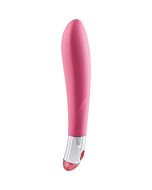 Lovely vibes elegante vibrador con tacto suave rosa