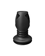 The stretch plug anal pequeo abertura negro