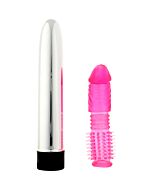 Kit vibrador con funda - rosa