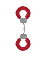 Ouch pleasure esposas con felpa rojo