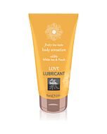 Love lubricante comestible té blanco y melocotón 75ml