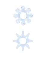 Power stretchy anillo azul 2pcs