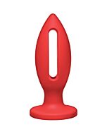 Plug luge 5 cm rojo