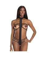 Body de tiras - negro