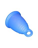 Copa menstrual clasica anilla azul mediana