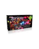 Saninex preservativos ibizax punteados 12uds