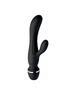 Shegasm supreme 3 en 1 vibrador rampante con succionador - negro