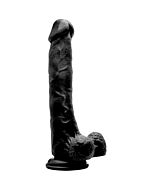 Real rock 018 dildo 100 realistico 27 cm negro