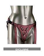 The regal queen - arnés básico plateado