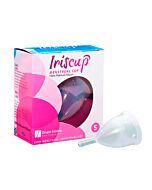 Iriscup copa mestrual transparente pequeña