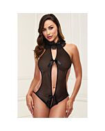 Teddy escote en v - negro