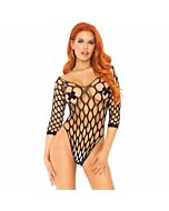 Leg avenue teddy con agujeros talla unica