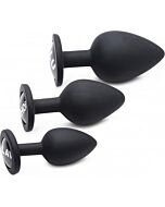Master series - set plug de silicona - black