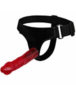 ULTRA  HARNESS LILA REALISTICO 19CM