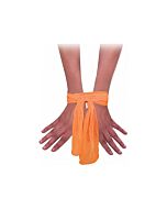 Neon cintas de bondage naranja