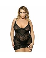 Subblime queen plus chemise motivos florales