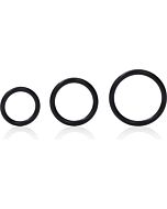 Anillos de silicona negro