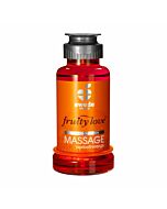 Fruity love aceite masaje efector calor 100 ml naranja/ albaricoque