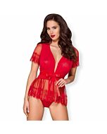 Obsessive - 870-pei-3 peignoir l/xl