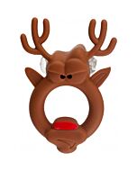 Anillo vibrador reno navideño