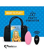 Feelztoys - braguita vibradora con mando - rosa