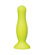 American pop dildo silicona 10 cm amarillo